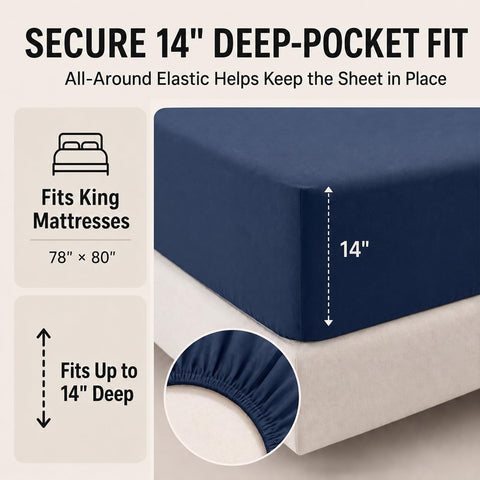 CozyLux comforter side profile on bed showing drape and medium loft warmth