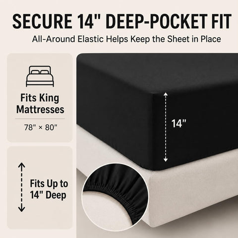 CozyLux comforter spread on king bed providing all-season warmth