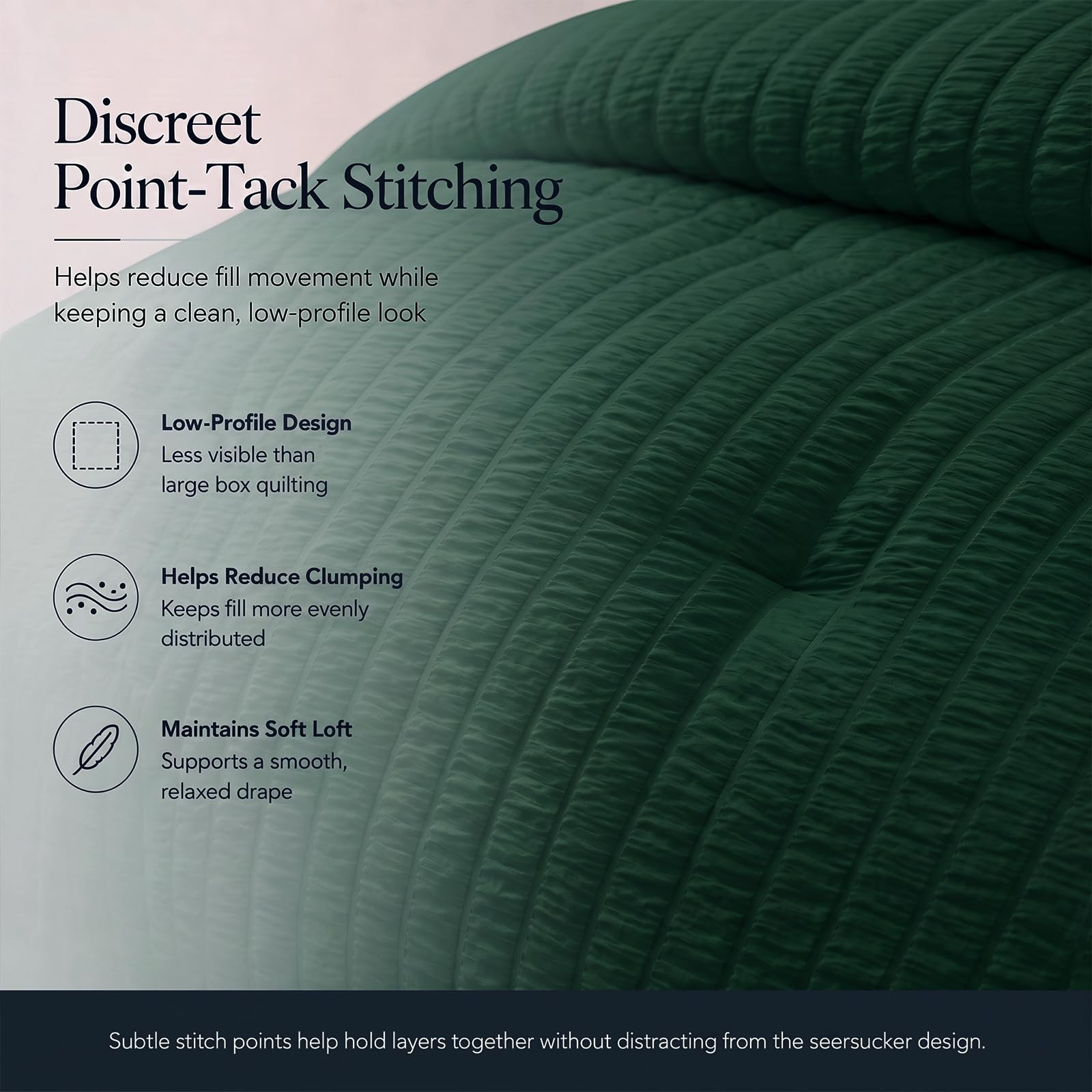 CozyLux all seven pieces laid out to show comforter, sheets, shams and pillowcases included