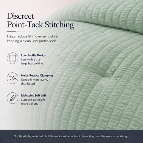 CozyLux fitted sheet on mattress demonstrating 14-inch deep pocket for secure fit