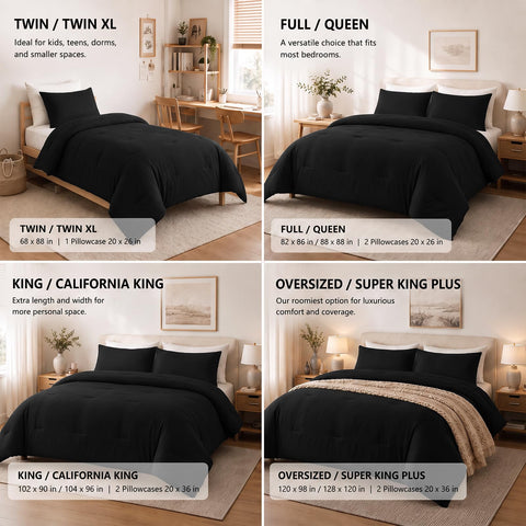 CozyLux edge drape over deep mattress illustrating ample overhang and coverage