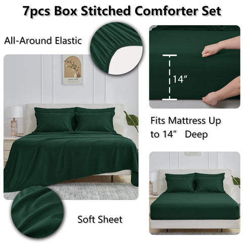 CozyLux envelope pillowcase closure keeping pillows tucked for tidy appearance