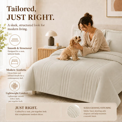 CozyLux fitted sheet showing 14-inch deep pocket for secure mattress fit and easy use