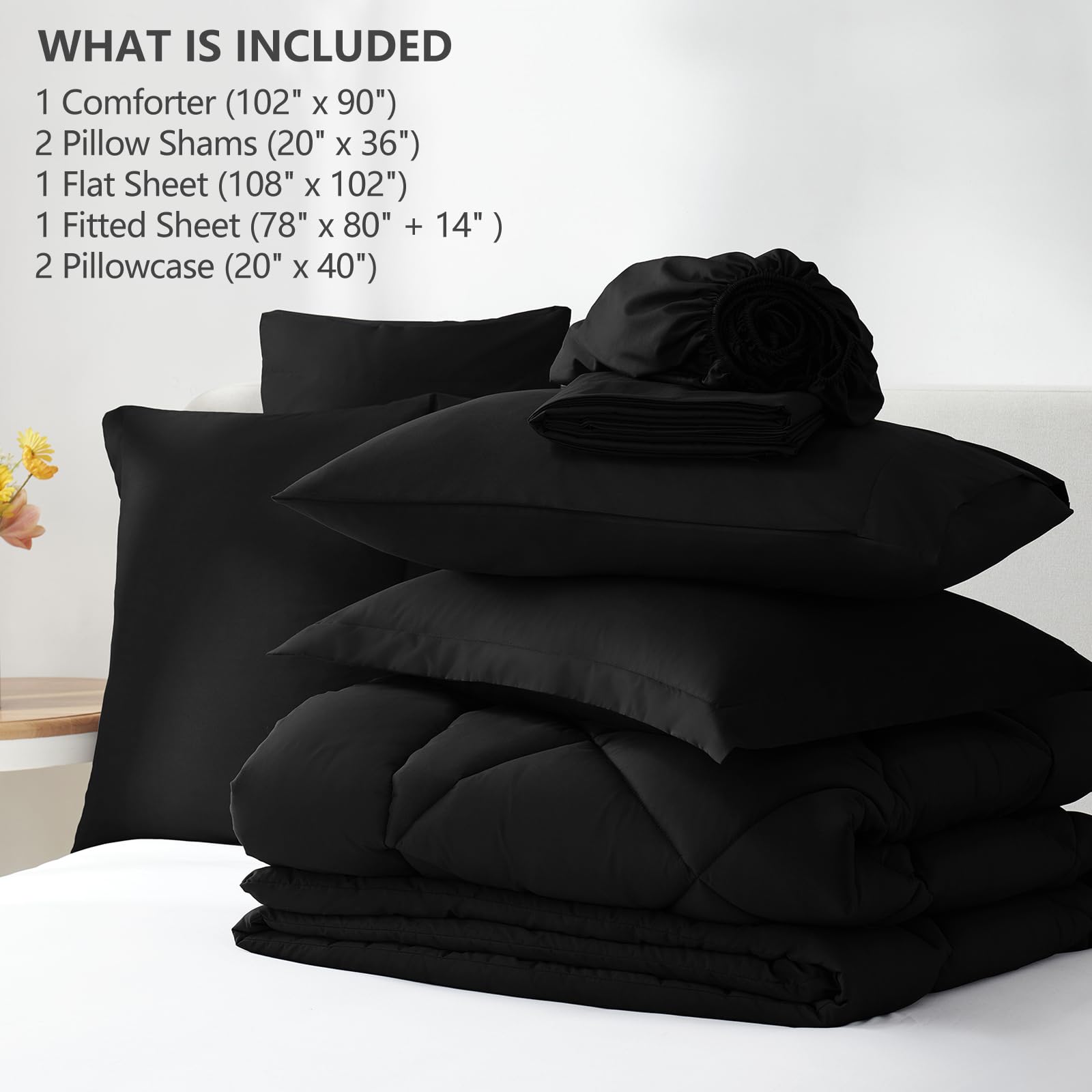 CozyLux fitted sheet pocket depth demo showing 14-inch fit benefit