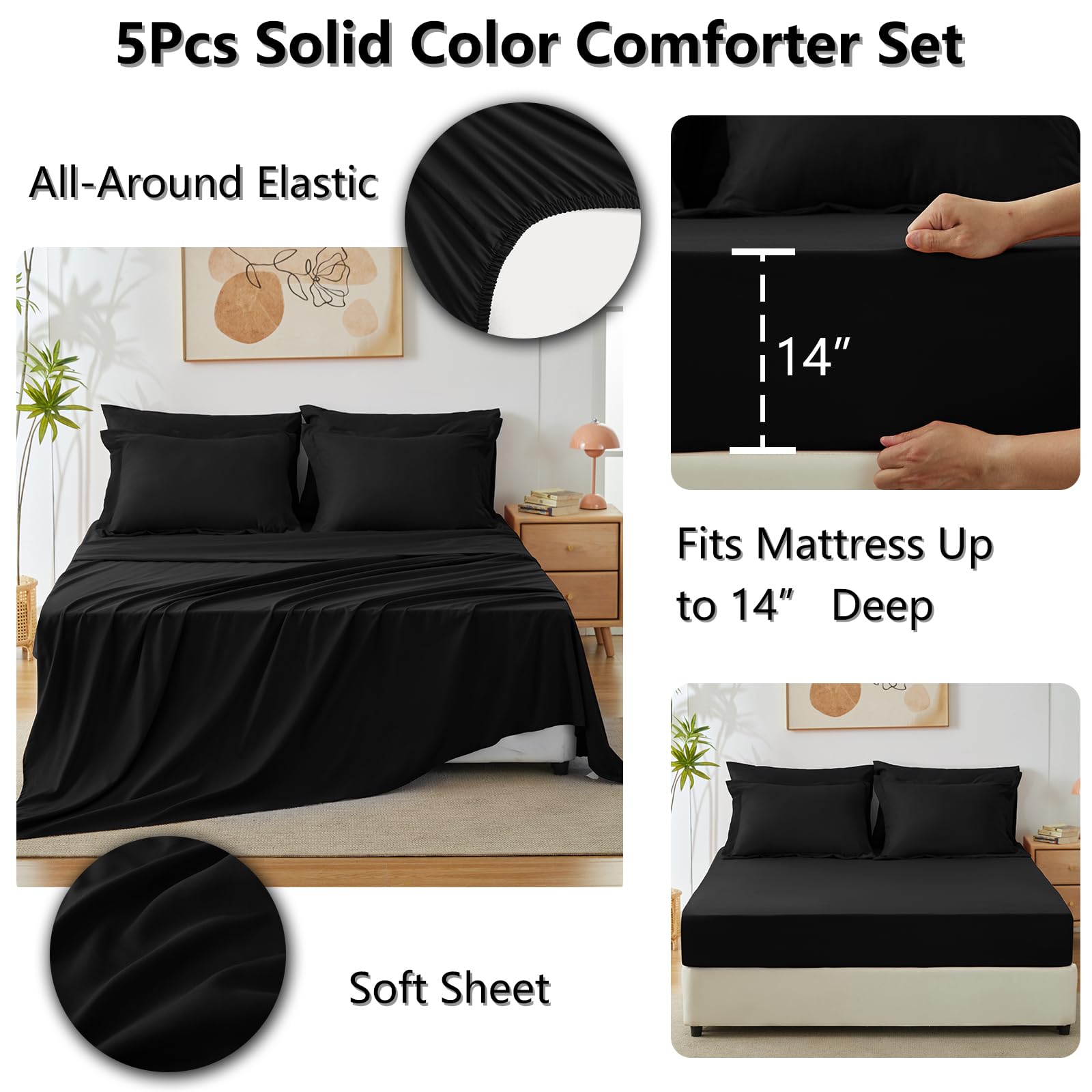 CozyLux comforter after tumble-dry showing loft restored and quick-care benefit