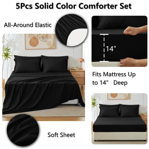CozyLux comforter after tumble-dry showing loft restored and quick-care benefit