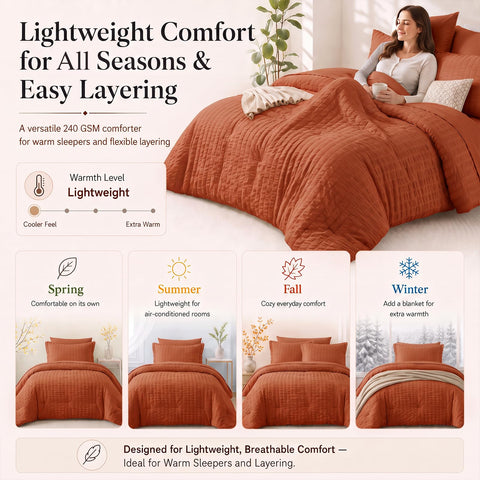 CozyLux brushed microfiber touch close-up showing soft breathable fabric benefit