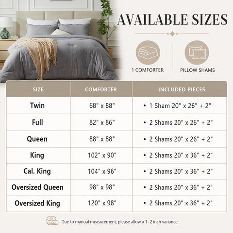 CozyLux vacuum-packed shipping bundle showing compact delivery benefit