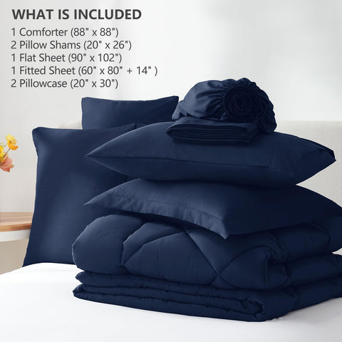 CozyLux vacuum-sealed packaging demonstrating compact shipping and easy unboxing
