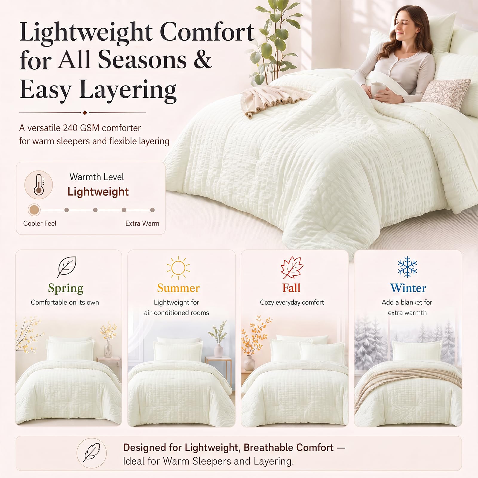 CozyLux pillowcase and sham detail showing soft microfiber finish and tidy seams