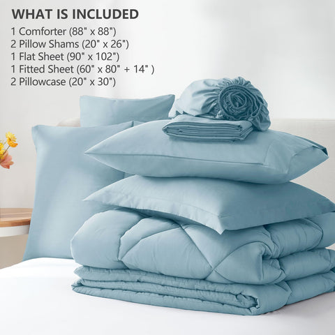 CozyLux pillow shams and pillowcases detail adds coordinated polished look