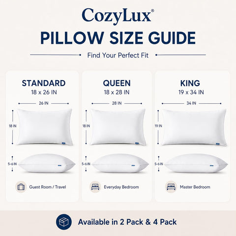 CozyLux pillows being tumble dried to restore loft quickly and evenly
