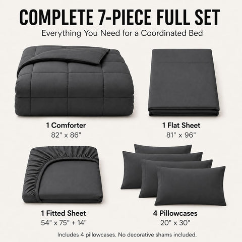 CozyLux close-up of quilted comforter stitching offering even loft and durability