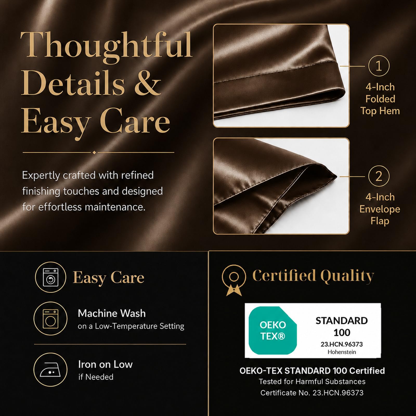 CozyLux sheets on mattress demonstrating depth fit to 14-inch mattress for secure hold