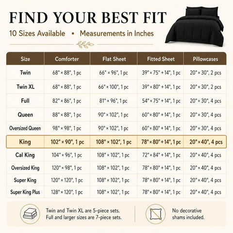 CozyLux with mattress for scale showing true-to-size king fit