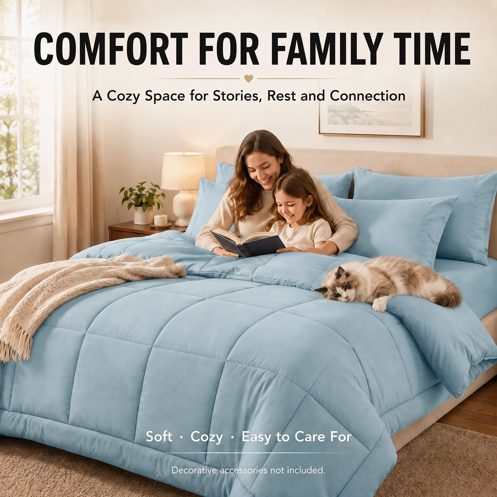 CozyLux mattress fit comparison demonstrating proper coverage and overflow