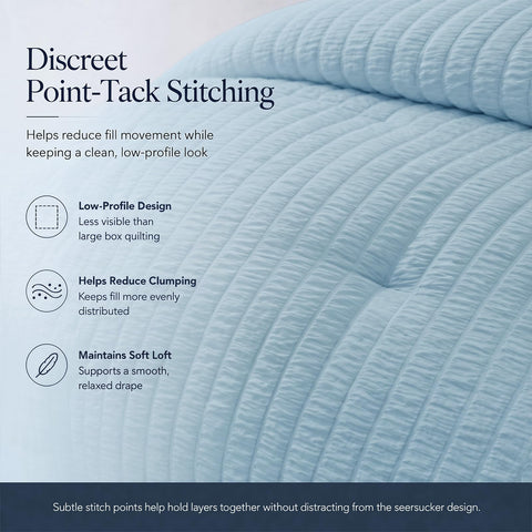 CozyLux flat and fitted sheets displayed to show complete seven-piece set value