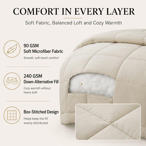CozyLux fitted sheet with 14-inch deep pocket staying snug on mattress