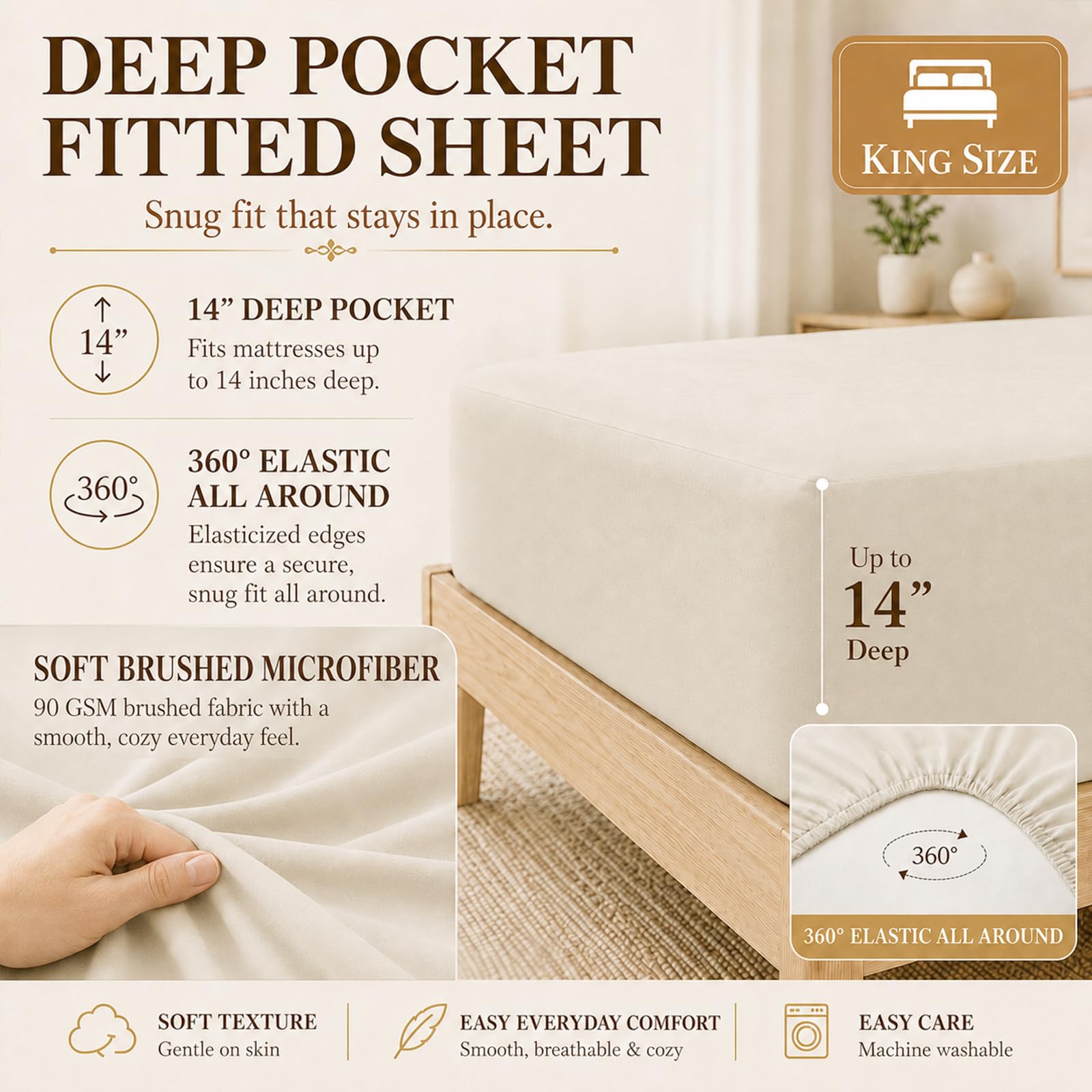 CozyLux flat sheet and comforter laid flat displaying matching set