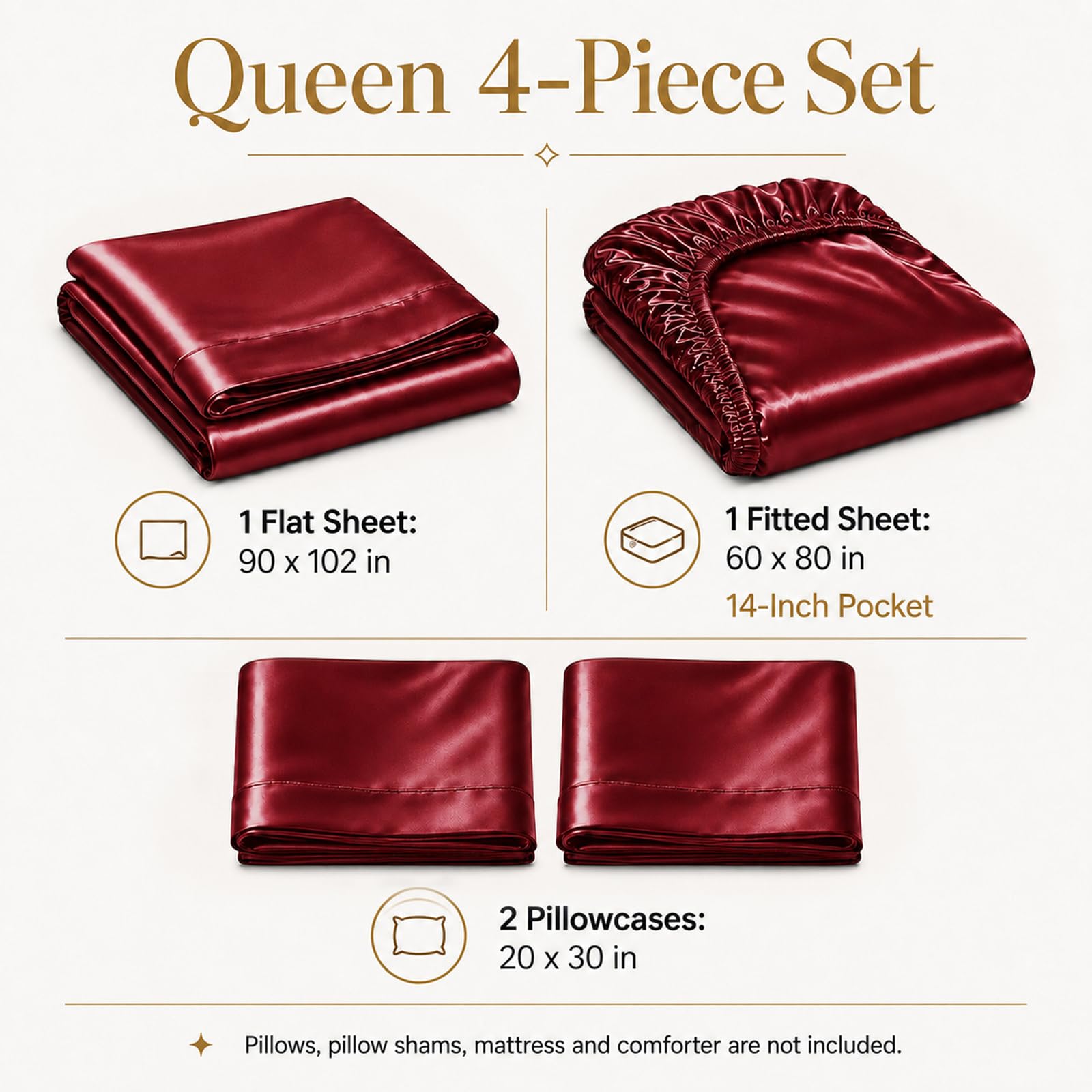 CozyLux sheets on a 14-inch mattress to show deep-pocket fit benefit