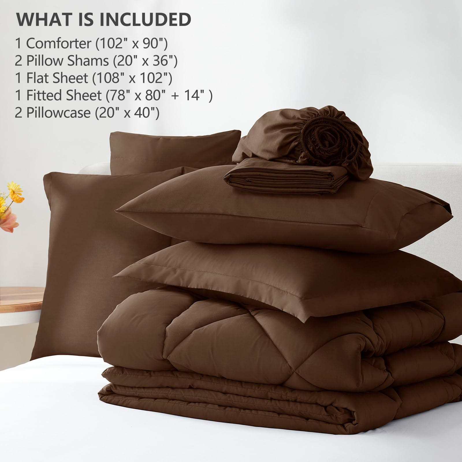CozyLux vacuum-sealed boxed set ready for delivery that saves space and shipping costs