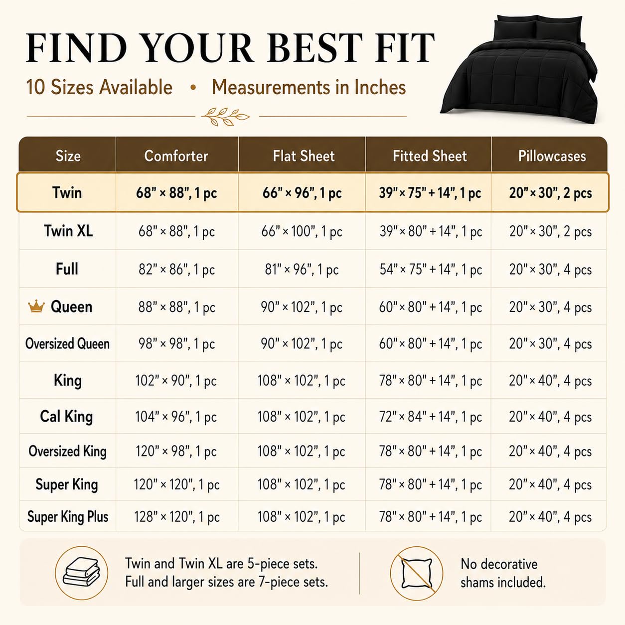CozyLux vacuum-sealed bundle demonstrating compact shipping convenience