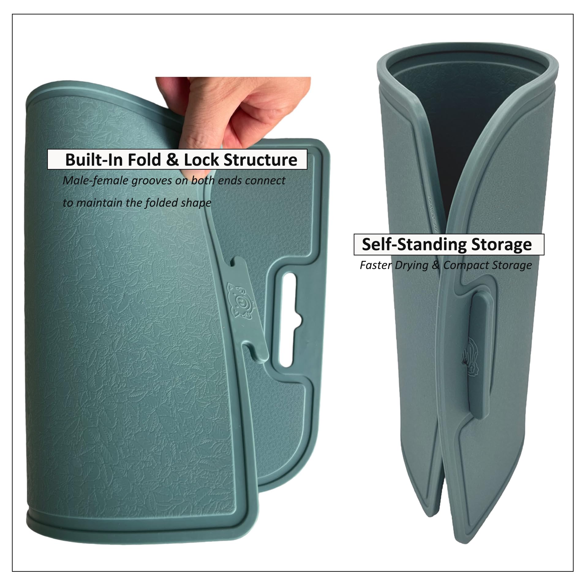 cozymomdeco folded pouring chute demonstrating spill-free transfer benefit