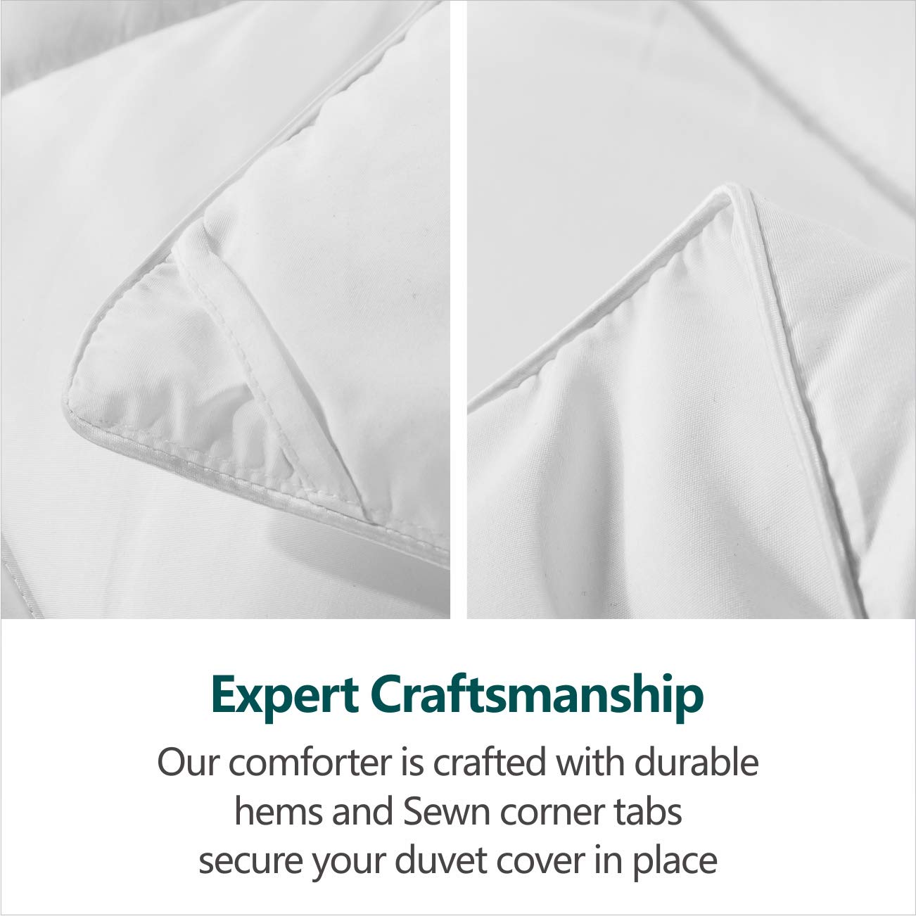 Cozynight folded to show loft and lightweight compression benefits