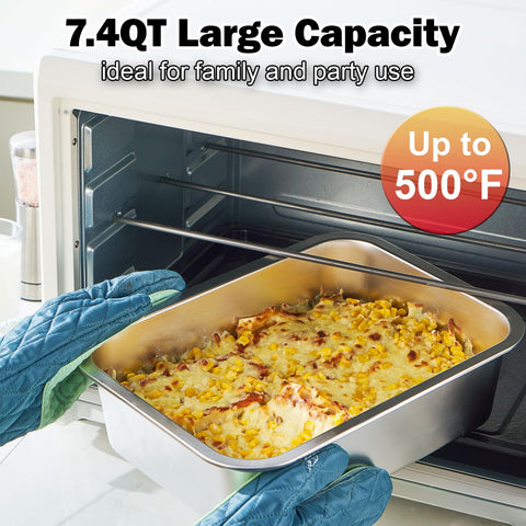 CozyState lasagna served from pan demonstrating even baking and capacity