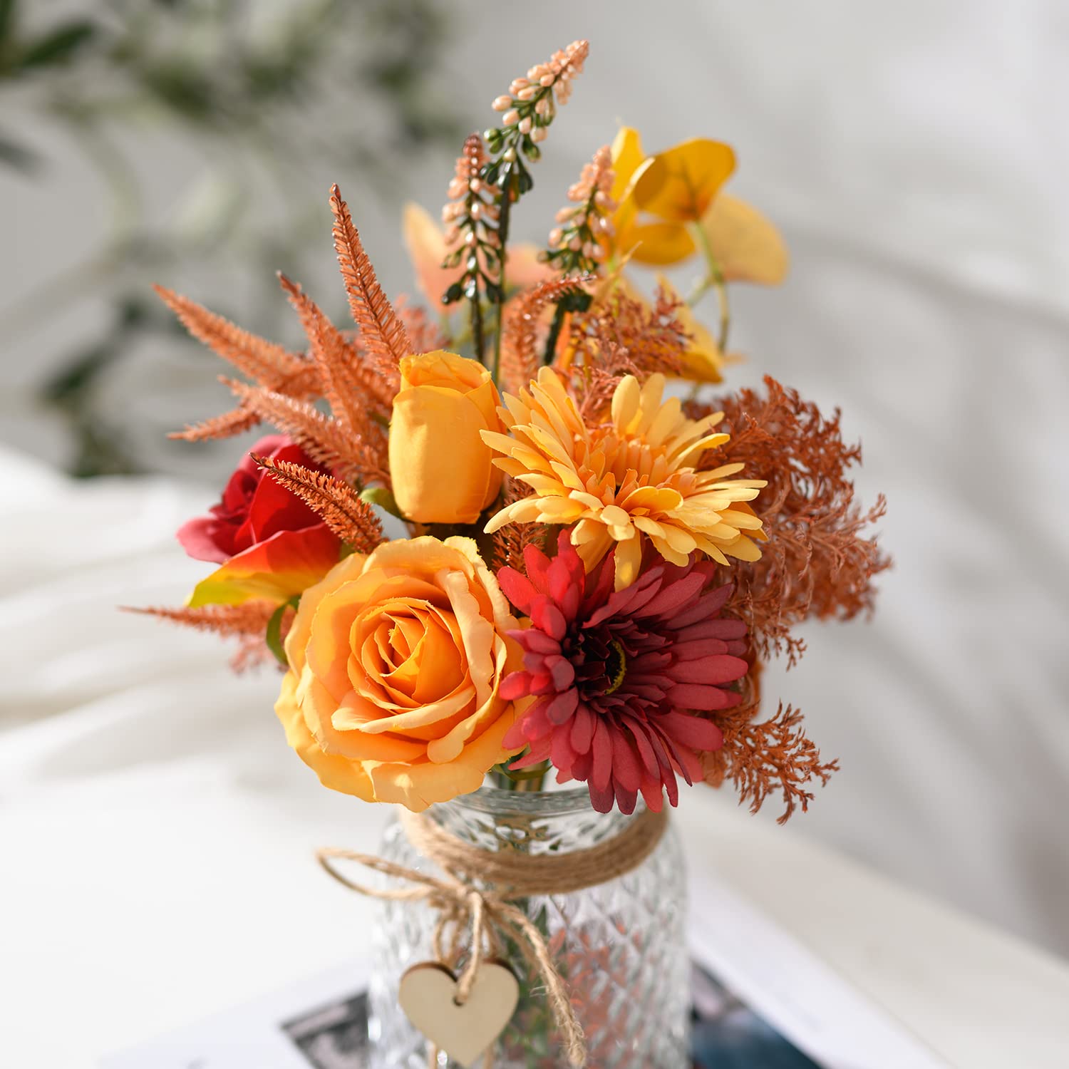 COZZI CODI vase detail showing rustic finish and sturdy base for tabletop stability