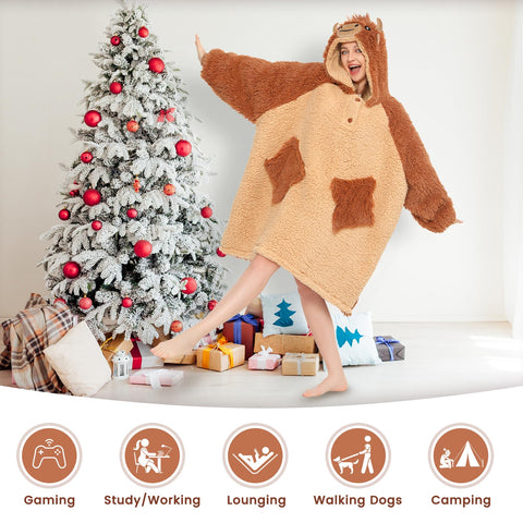 CozziPals large pockets holding hands and phone for convenience