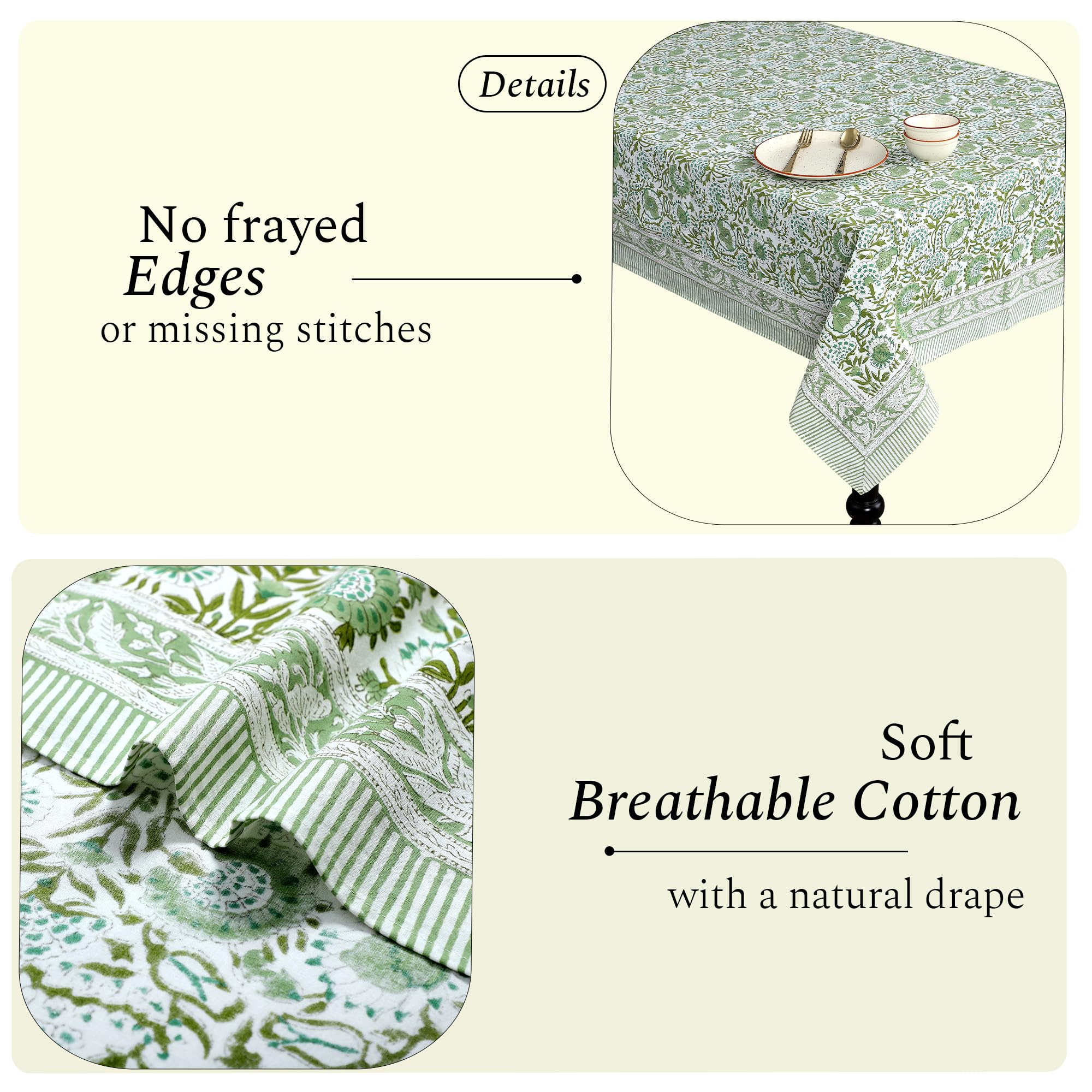 CPC COTTON PRINT CLUB fabric texture shot revealing cotton weave for durable comfort