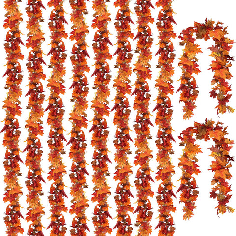 CQURE front packaging showing 10-pack garlands and included hooks for easy setup