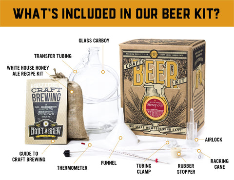 Craft A Brew fermenter with airlock demonstrating secure fermentation control
