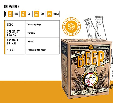 Craft A Brew bottling setup showing easy packaging and finishing benefit