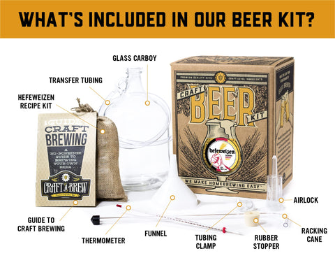 Craft A Brew fermenter with airlock showing secure fermentation benefit