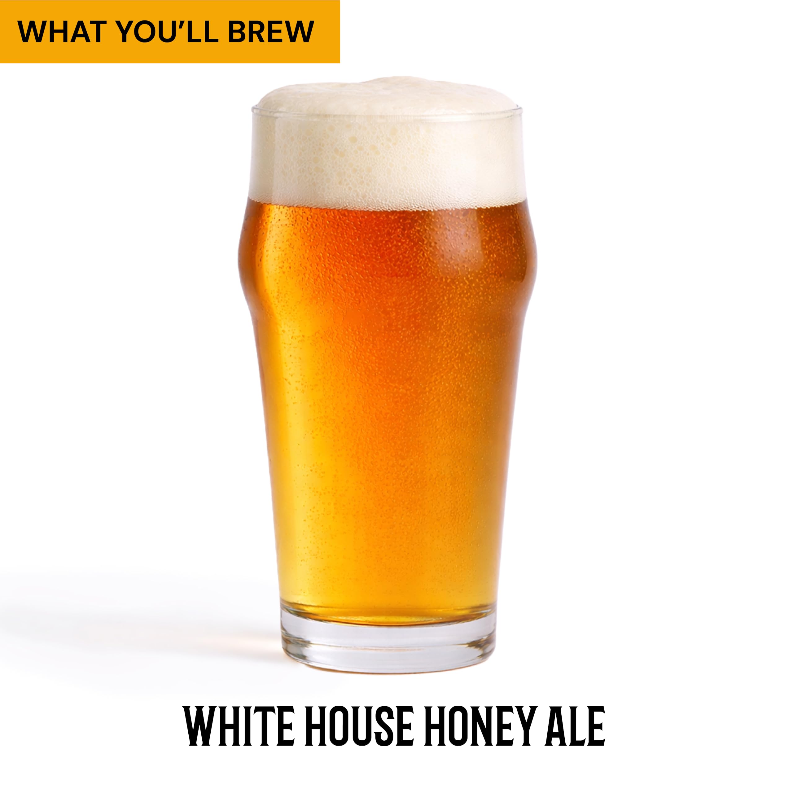 Craft A Brew ingredients laid out clearly for accurate recipe and convenience