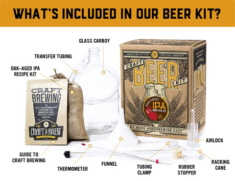 Craft A Brew measured malt and hop sachets for consistent flavor