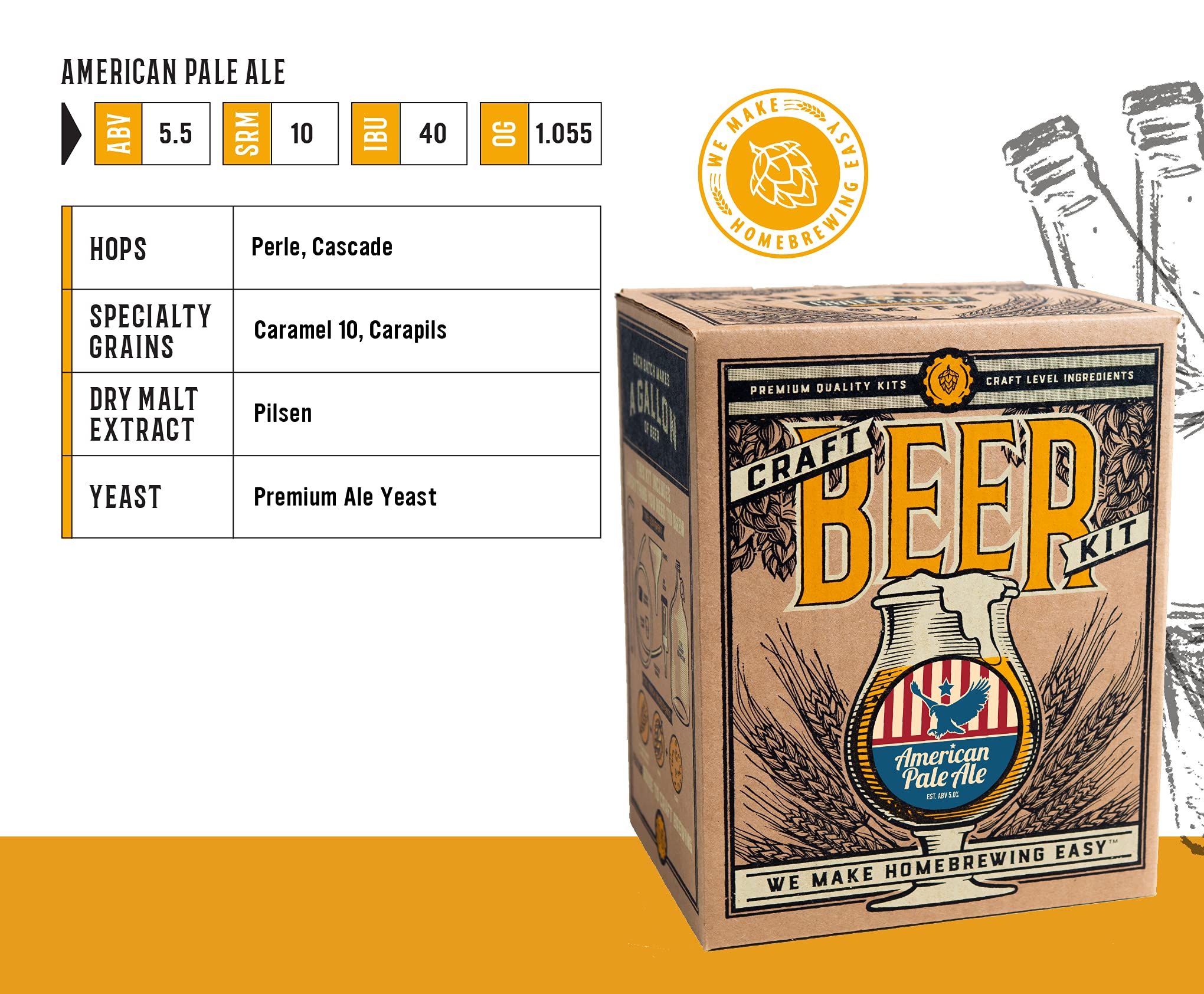 Craft A Brew thermometer and sanitizer close detail ensuring safe correct temperatures