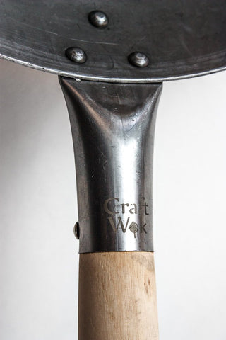 Craft Wok size comparison with utensils shows large capacity advantage