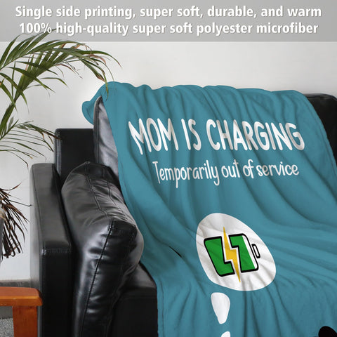Craftique lifestyle shot of mom relaxing with blanket showing comfort and joy