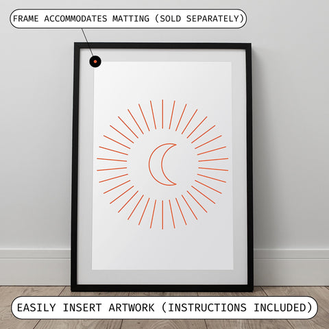 Craig Frames acrylic close-up showing clarity and lightweight protection benefit