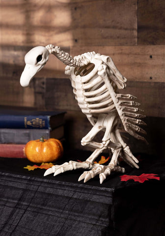 Crazy Bonez close-up of bendable neck and movable head for customizable spooky poses
