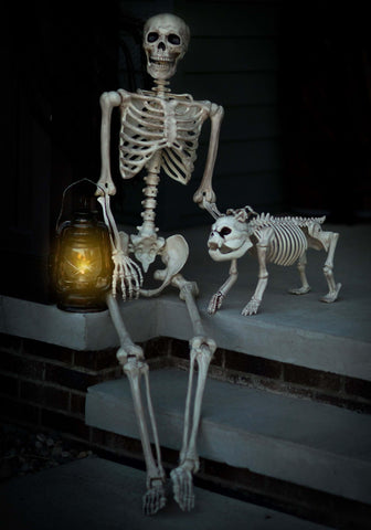 Crazy Bonez leaning against a wall for easy scene placement benefit