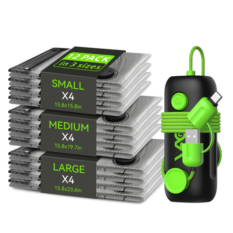 CrazyFeb front packaging shows 12-pack and pump, highlighting space-saving benefit
