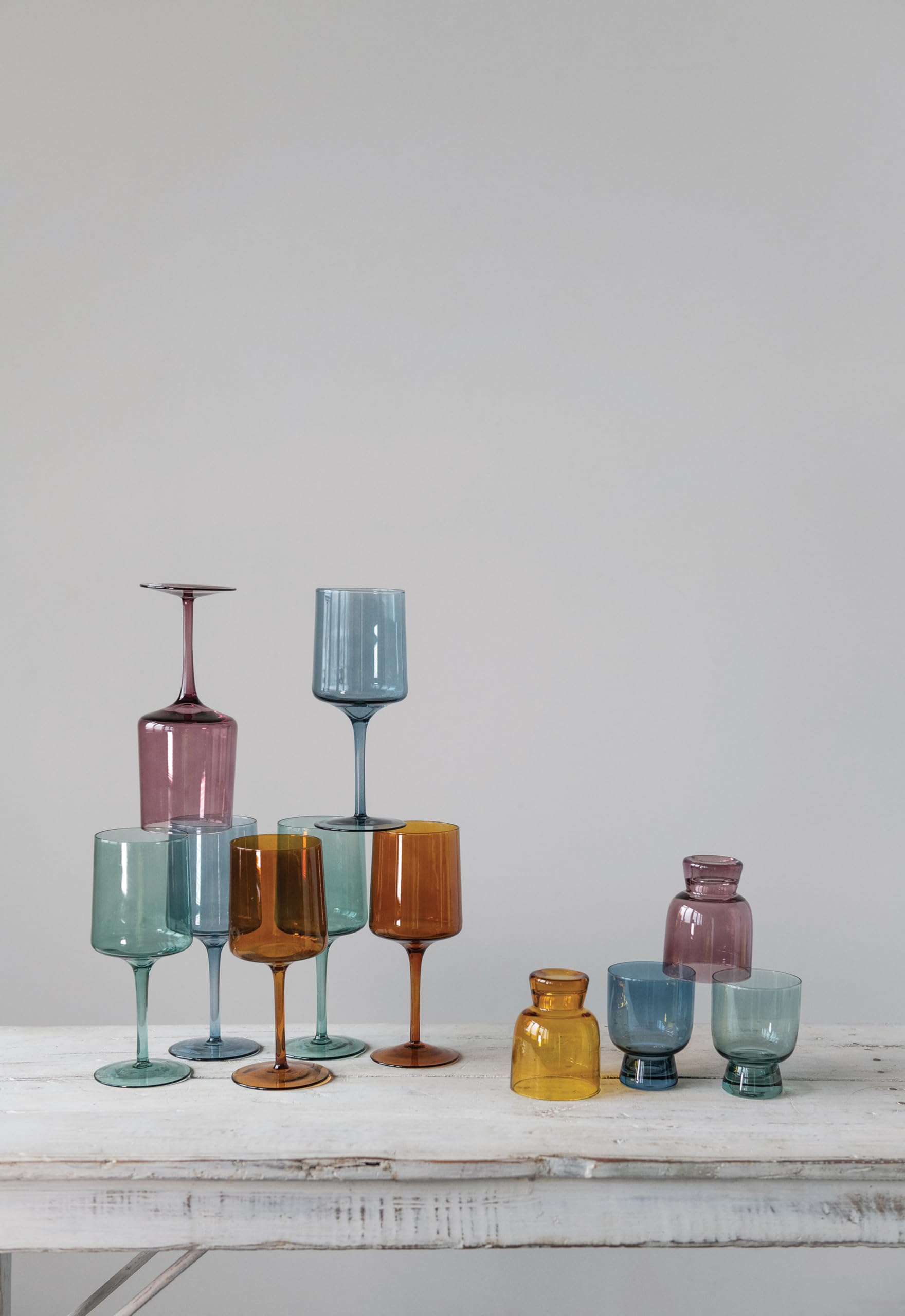 Creative Co-Op row of four colors showcased for easy color selection