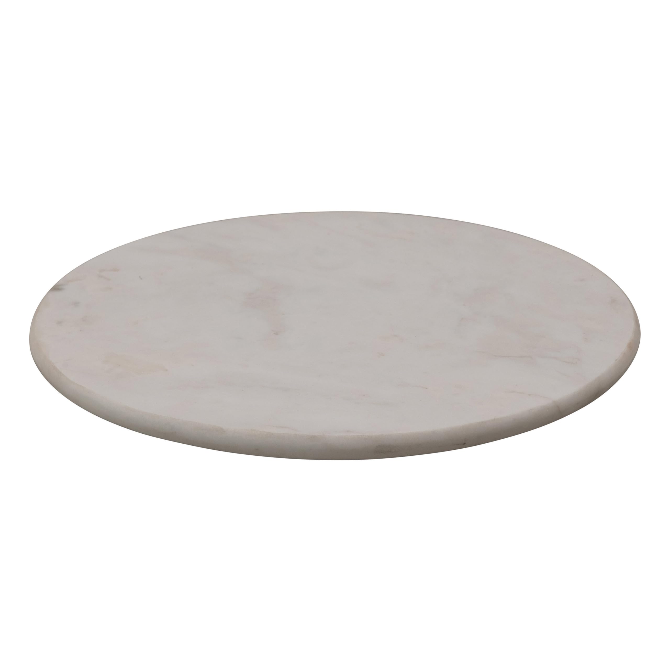 Creative Co-Op lazy susan holding appetizers to ease sharing and presentation