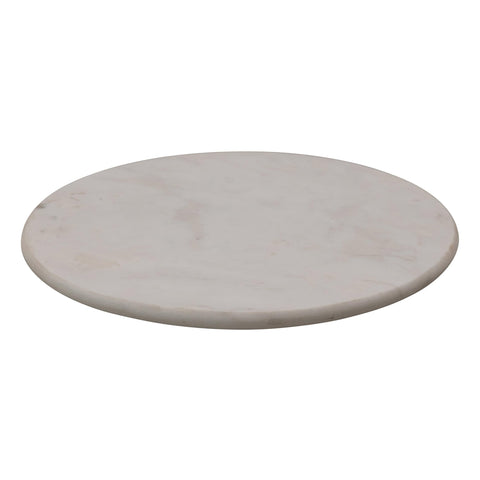 Creative Co-Op lazy susan holding appetizers to ease sharing and presentation