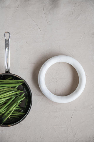 Creative Co-Op marble trivet in gift box presentation ideal for gifting and presentation benefit