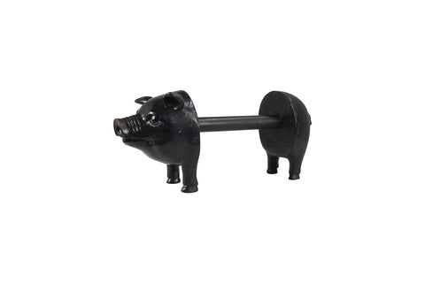 Creative Co-Op pig holder in kitchen lifestyle demonstrating decorative charm and convenience